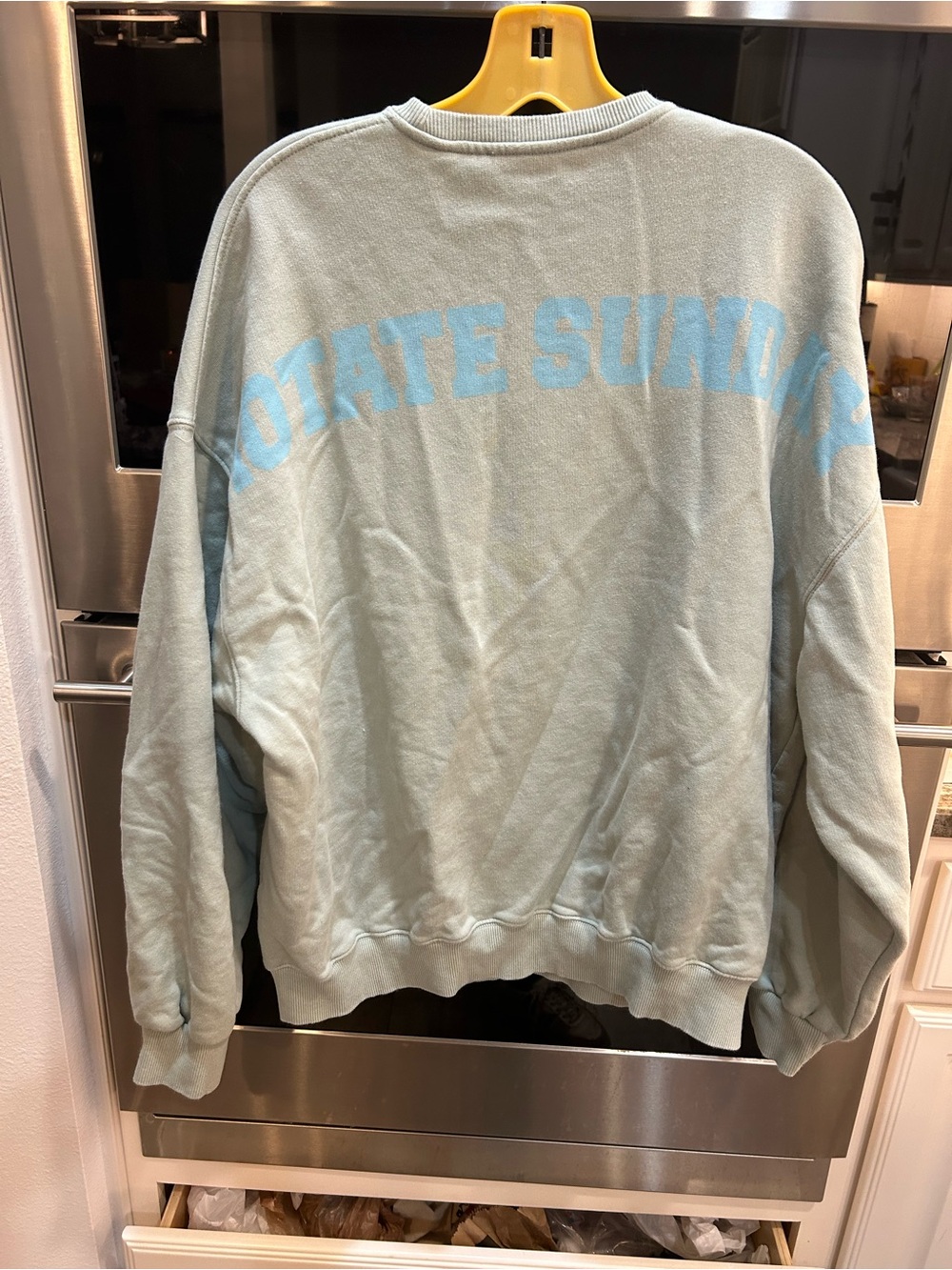 Rotate birger Christensen crew neck sweatshirt size XS slight wear stain - Picture 7 of 9